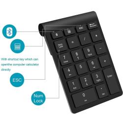 Bluetooth Wireless Numeric Keypad Portable Mini 22 Keys Number Keyboar