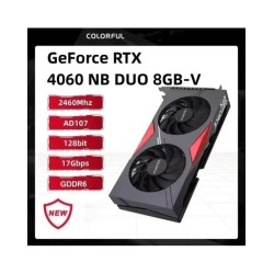 Colorful GeForce RTX 4060 NB DUO 8GB GDDR6 128Bit One-key Overclock Ga