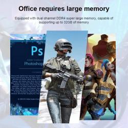 GenMachine Ren12 1235U Mini PC Intel 12th i5 1235U 10 cores lris Xe Gr