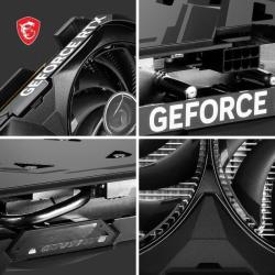 GeForce RTX 4060 Ventus 2X Black 8G OC Gaming Graphics Card - 8GB GDDR