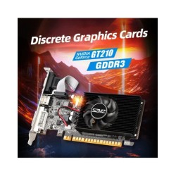 GT210 1G Video Card with DVI VGA HDMI-Compatibe Port Gaming Graphics C