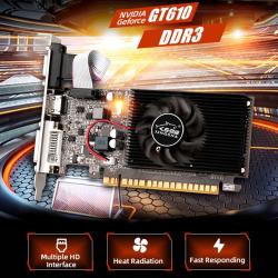 GT610/GT730 1/2/4GB Gaming Video Card Computer Graphics Card PCI-E X16
