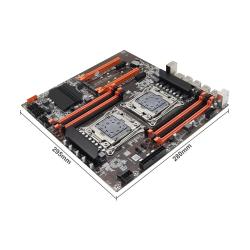 X99 Motherboard Dual CPU M.2 LGA 2011 V3 E-ATX USB3.0 SATA3 8 DIMM DDR