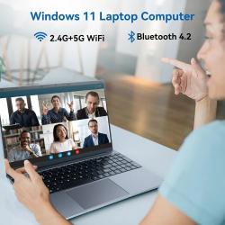 C-S156 15.6"Laptop Computer Windows 11 Quad-Core Celeron N5095 Process