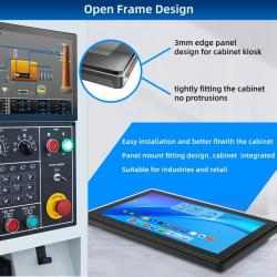 ZPC185-S111 18.5 Inch All in One Touch Screen Panel PC IP65 PCAP Ipc F