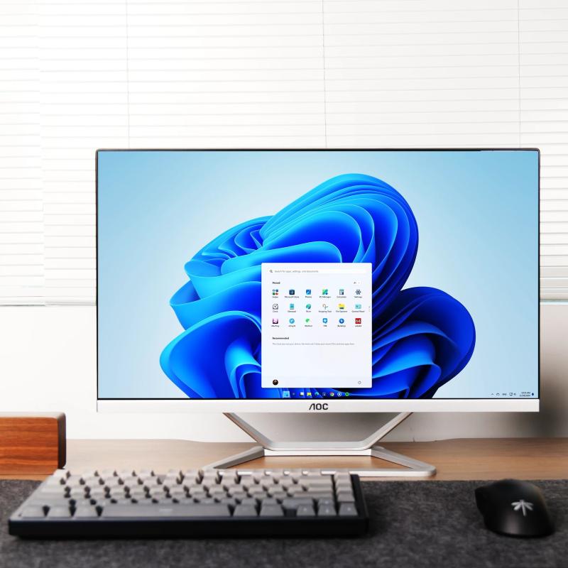 AOC All-in-one Computer 23.8-inch AMD 3250U 16G 512G Desktop PC Gaming