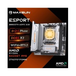 MAXSUN B850ITX Motherboard AMD Ryzen AM5 DDR5 Supports 4800/5200/5600-