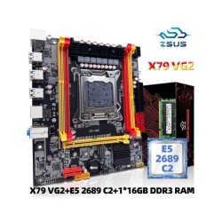 ZSUS X79 VG2 Motherboard Set Kit With Intel LGA2011 Xeon E5 2689 C2 CP