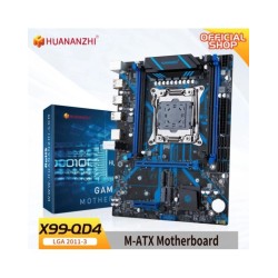 HUANANZHI QD4 LGA 2011-3 Motherboard support XEON E5 2620 2640 2660 26