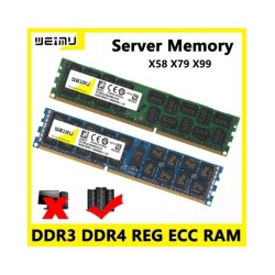DDR3 DDR4 8GB 16GB 32GB Server Memory Ram PC4 1.2V 17000 19200 21300 P