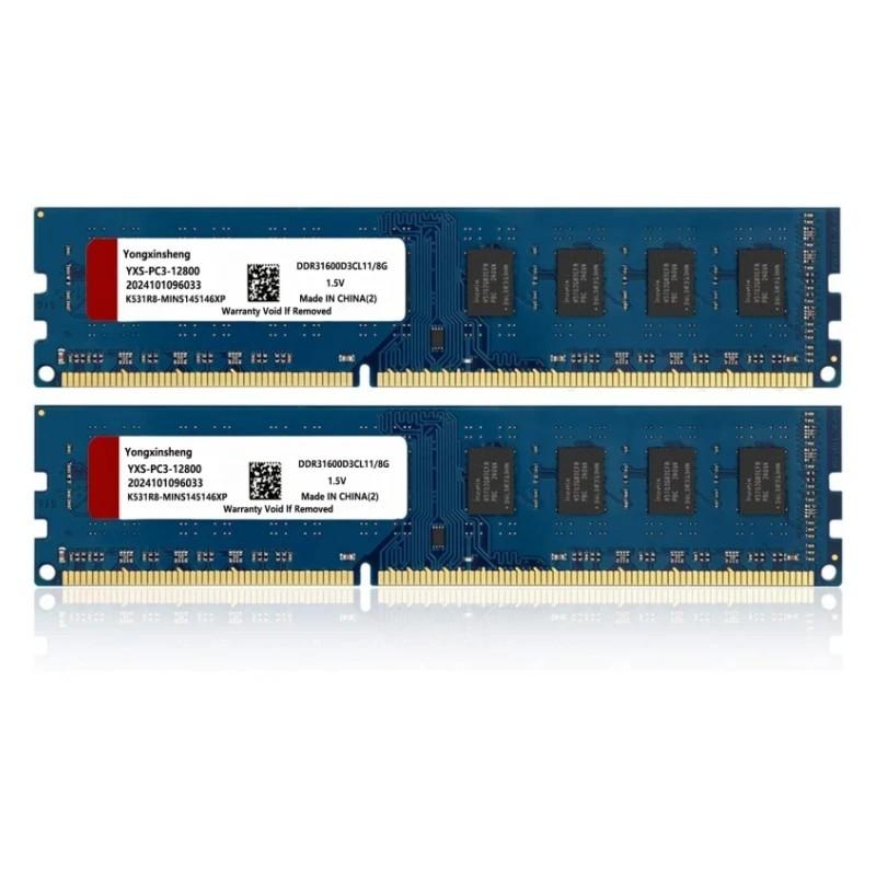 DDR3 2GB 4GB 8GB 1600MHz PC3-12800 DIMM 240 Pin Desktop RAM Computer M
