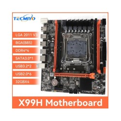Motherboard X99H mainboard support DDR4 RAM Socket LGA 2011V3 CPU