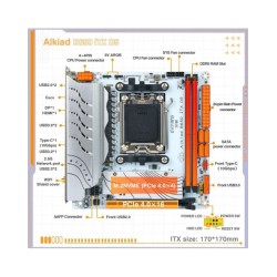 ERYING AM5 Motherboard supports AMD Ryzen 7000 series CPU processors D