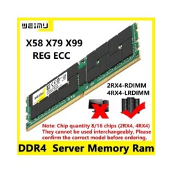 DDR4 4GB 8GB 16GB 32GB 64GB Server Memory Ram PC4 2133 2400 2666 2933 