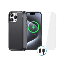 NEWDERY Battery Case for iPhone 16 Pro Max 8000mAh USB-C Portable Powe