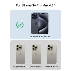 NEWDERY Battery Case for iPhone 16 Pro Max 8000mAh USB-C Portable Powe