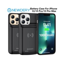 NEWDERY Battery Case for iPhone 13/13 Pro/13 Pro Max Travel Emergency 