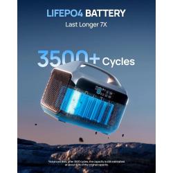 Portable Power Station 600W–576Wh LiFePO4 Battery/1 Hour Fast Charging