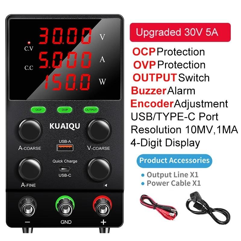 Adjustable DC Power Supply 30V 60V 120V,Voltage Regulator Switching Po