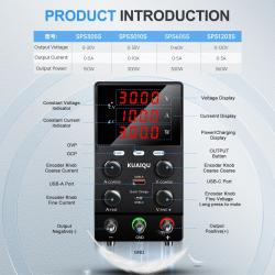 Adjustable DC Power Supply 30V 60V 120V,Voltage Regulator Switching Po