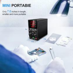 Adjustable DC Power Supply 30V 60V 120V,Voltage Regulator Switching Po