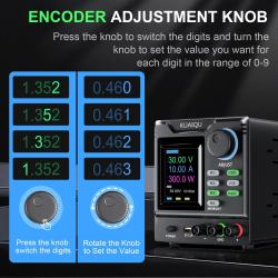 Programmable DC Power Supply Variable Bench Power Supply with Memory S