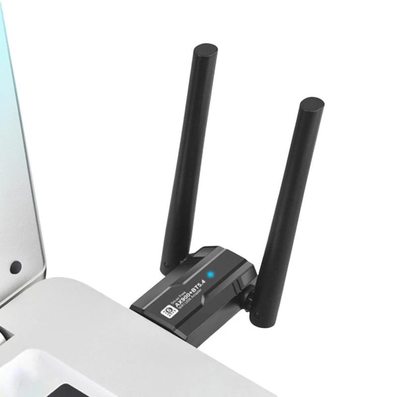 Driver-Free Wireless Network Card Bluetooth-Compatible 5.4 WiFi 6 USB 