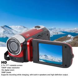 4K 48MP DV Camera 2.7in Rotatable Screen 16x Digital Zoom Video Camera