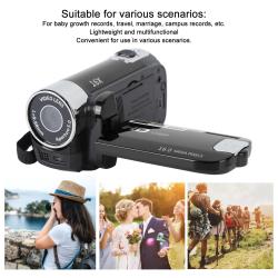 2.7in Camera 4K 48MP DV Camera 2.7in Rotatable Screen 16x Digital Zoom