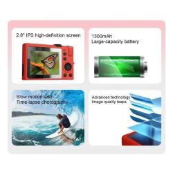 Digital SLR Camera Compact Small Travel Camera Anti-Shake 72Mp 2.8-Inc