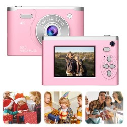 Digital Camera 8x Digital Zoom Retro Style Mini Camera 2.4inch LCD Pho