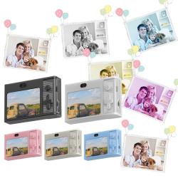 2.4 Inch Kids Digital Camera 1080P 48MP Retro Students Camera 8 X Zoom