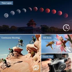 ZOSTUIC 4K Digital Camera, Autofocus 48MP Vlogging Camera, 16X Digital