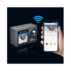5K 4K 60FPS Action Video Cam Anti-shake WIFI Sports DV Cam Dual Screen