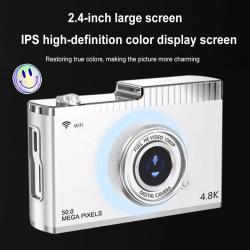 4K FHD 50MP Digital Camera Auto Focus Camera 16X Zoom WIFI Video Camco