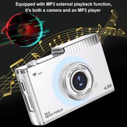 4K FHD 50MP Digital Camera Auto Focus Camera 16X Zoom WIFI Video Camco