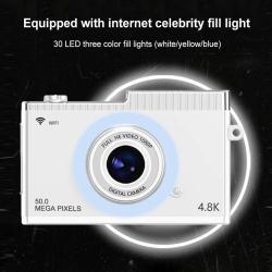 4K FHD 50MP Digital Camera Auto Focus Camera 16X Zoom WIFI Video Camco