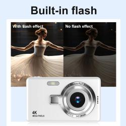 4K HD 1080P Digital Camera Anti-Shake Autofocus Vlogging Camera 96MP P