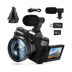 NBD 4K Digital Camera Video Camcorder 48MP Cameras for Photography,Vlo