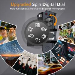 NBD Digital Camera 4K 48MP Autofocus Camera WiFi Photography Support N