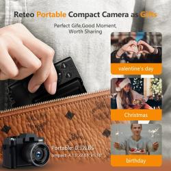 NBD Digital Camera 4K 48MP Autofocus Camera WiFi Photography Support N