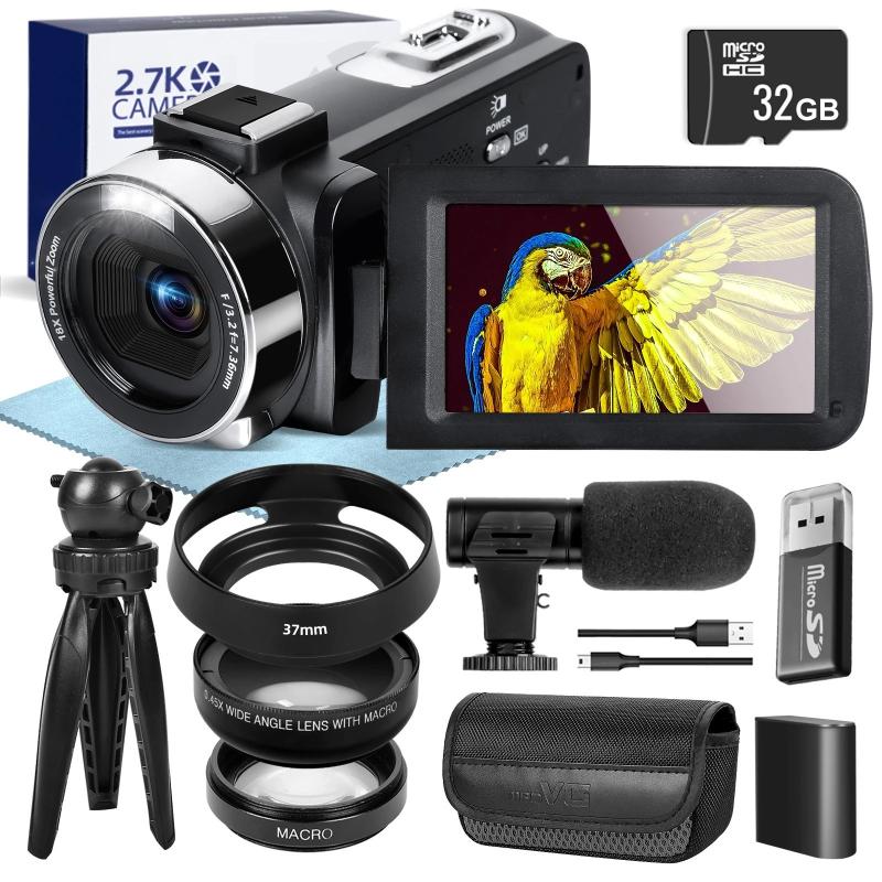 NBD 2.7K Video Camera 42MP Digital Camera Vlogging Camera for 3.0inch 