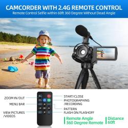 NBD 2.7K Video Camera 42MP Digital Camera Vlogging Camera for 3.0inch 