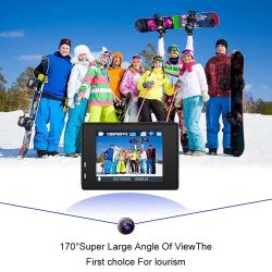 4K Action Camera A1 Ultra HD WiFi 12MP 2" LCD 30M Waterproof 170D Remo