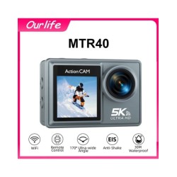 Ourlife MTR40 5K30FPS Action Camera 4K60FPS 2.0 inch Touch LCD WiFi 17