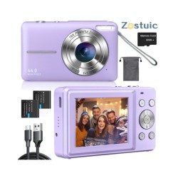 ZOSTUIC Digital Camera, FHD 1080P Camera, Digital Point and Shoot Came