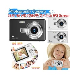 4K HD 1080P Portable Vlogging Camera 16X Zoom Autofocus Vlogging Camer