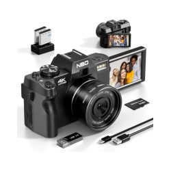 NBD Compact Digital Photography Camera 4K WIFI Web Cam Vintage Vlog Vi