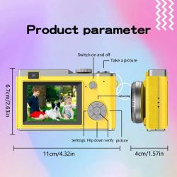 CCD Digital Camera, Retro CCD Camera Toy,Multi- functional Simulated G