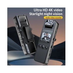 4K Ultra HD WiFi Mini Camera With 1600mAh Battery Body Camera 1.3 -inc